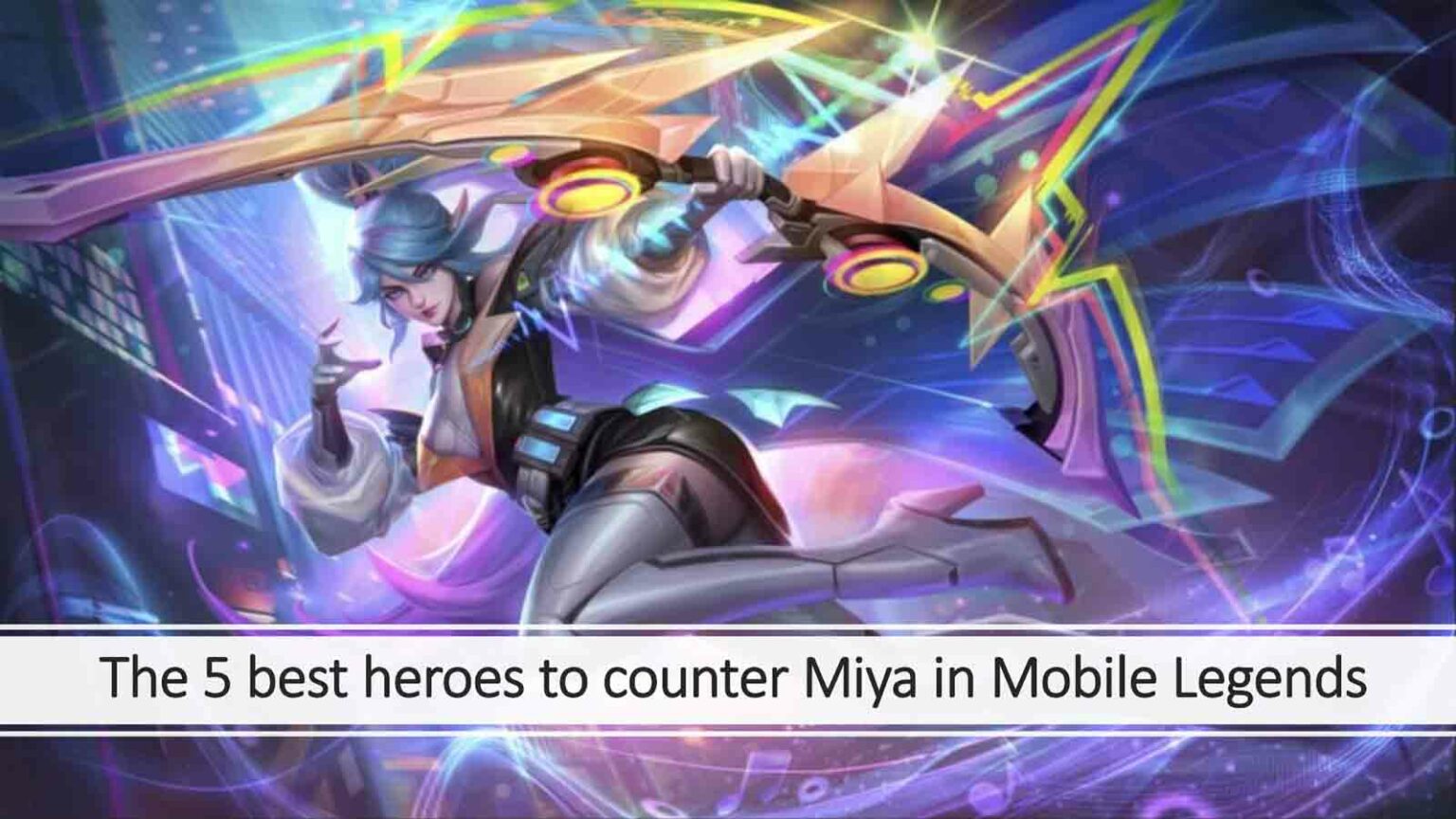 Mobile Legends Miya Guide Best Build Skills Emblem Combo One Esports