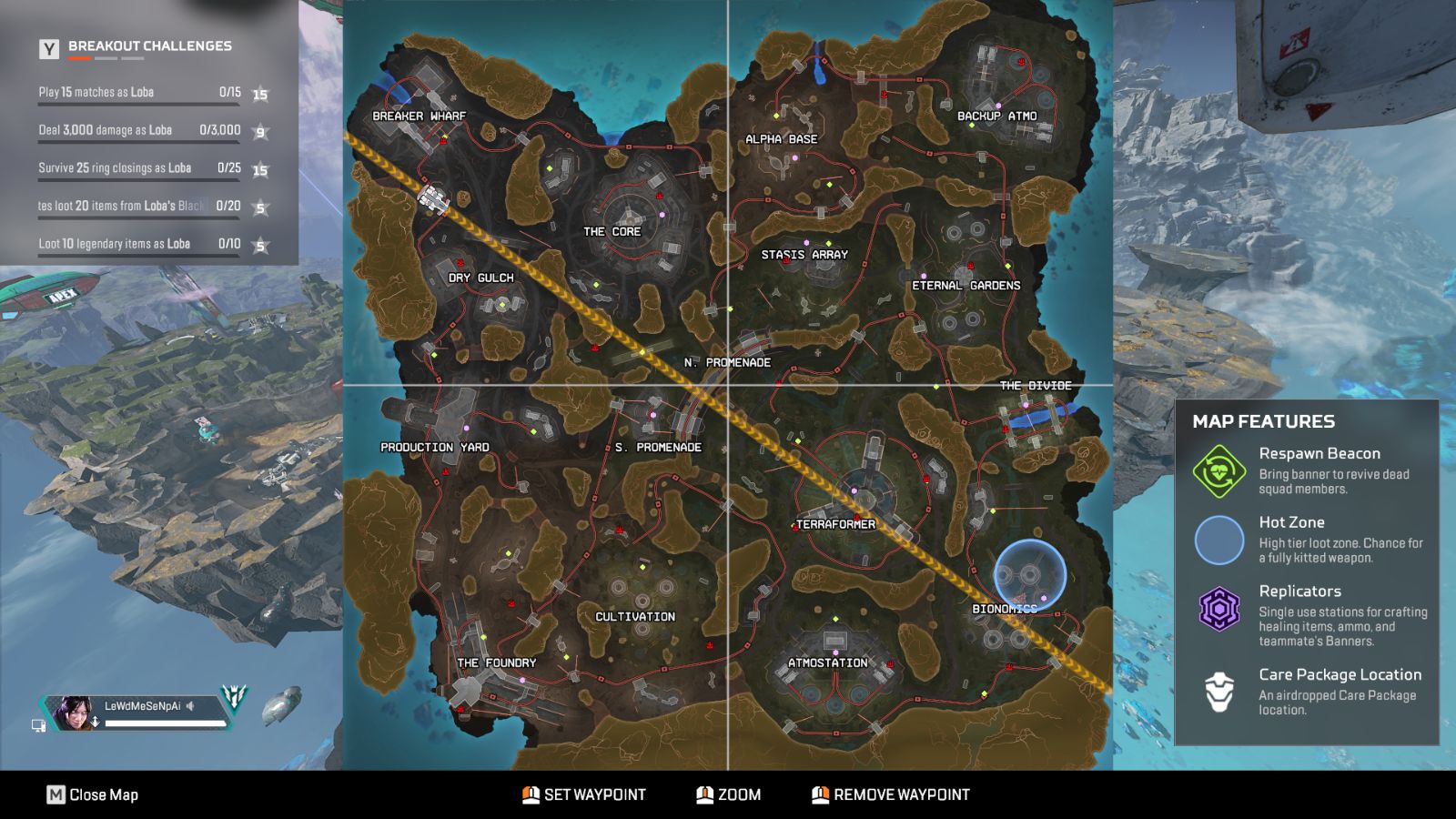 Apex Legends Broken Moon Map Guide Big Pois More One Esports