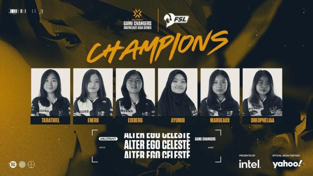 Alter Ego Celeste 6 Kali Juara SEA Via FSL Valorant Open 2021 ONE