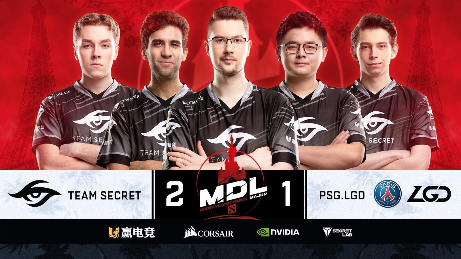 MDL Disneyland Paris Major Recap Team Secret Stays Ahead Of The