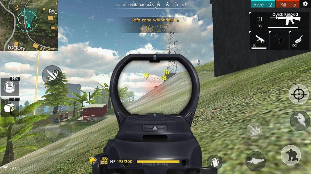 FREE FIRE: BATTLEGROUNDS