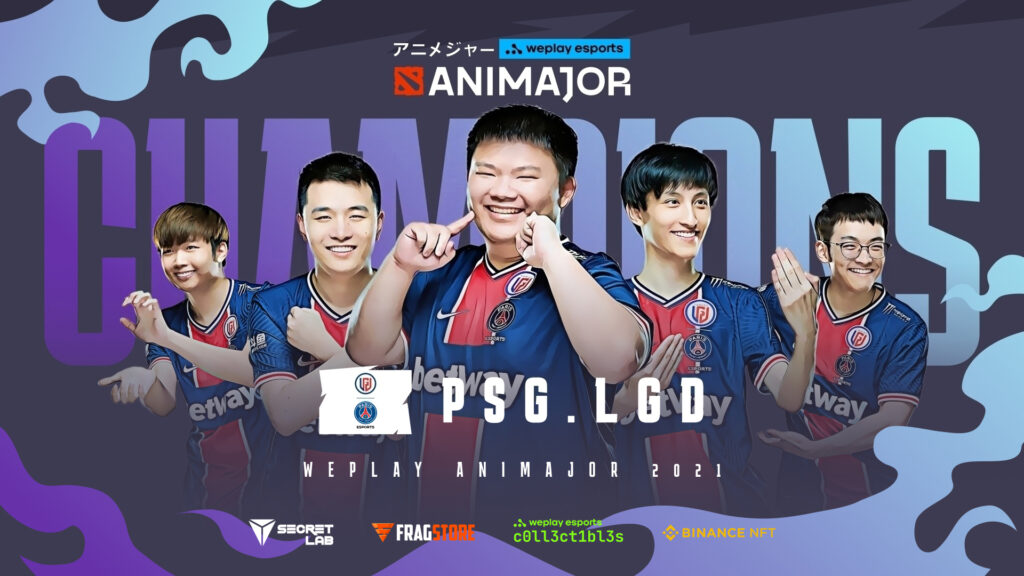 Dota 2 WePlay AniMajor Grand Final: PSG.LGD lift the trophy