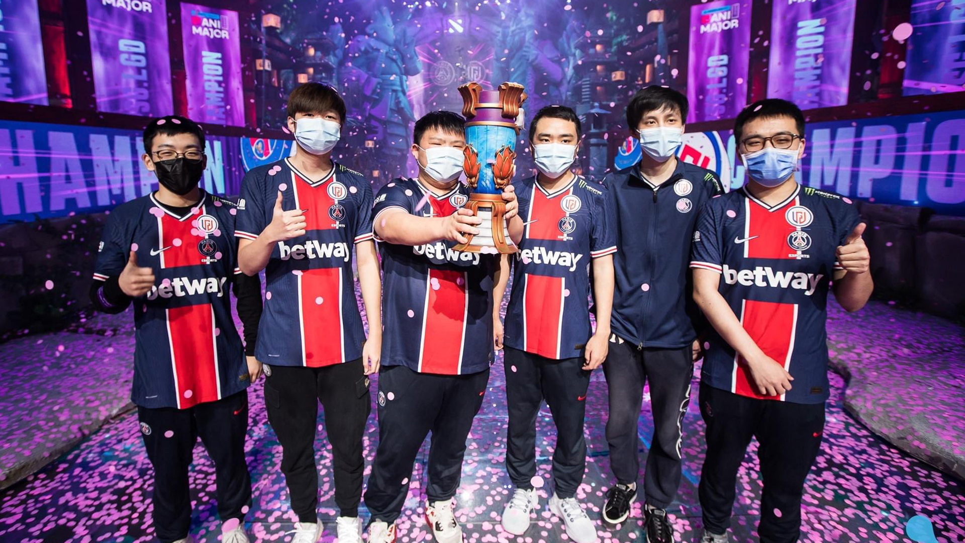 PSG.LGD go undefeated to win the WePlay AniMajor  ONE Esports