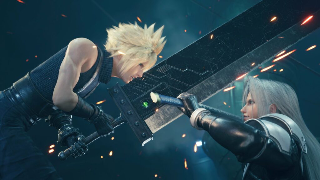 cloud strife buster sword advent children