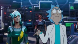 Rick Sanchez in Fortnite Season 7 Trailer