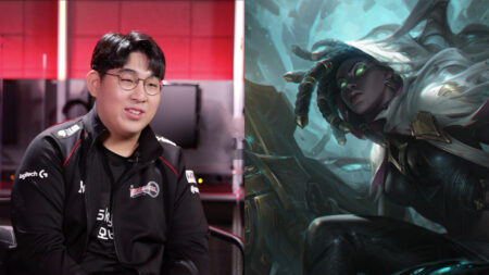 Side by side of KT Noach and Senna of League of Legends