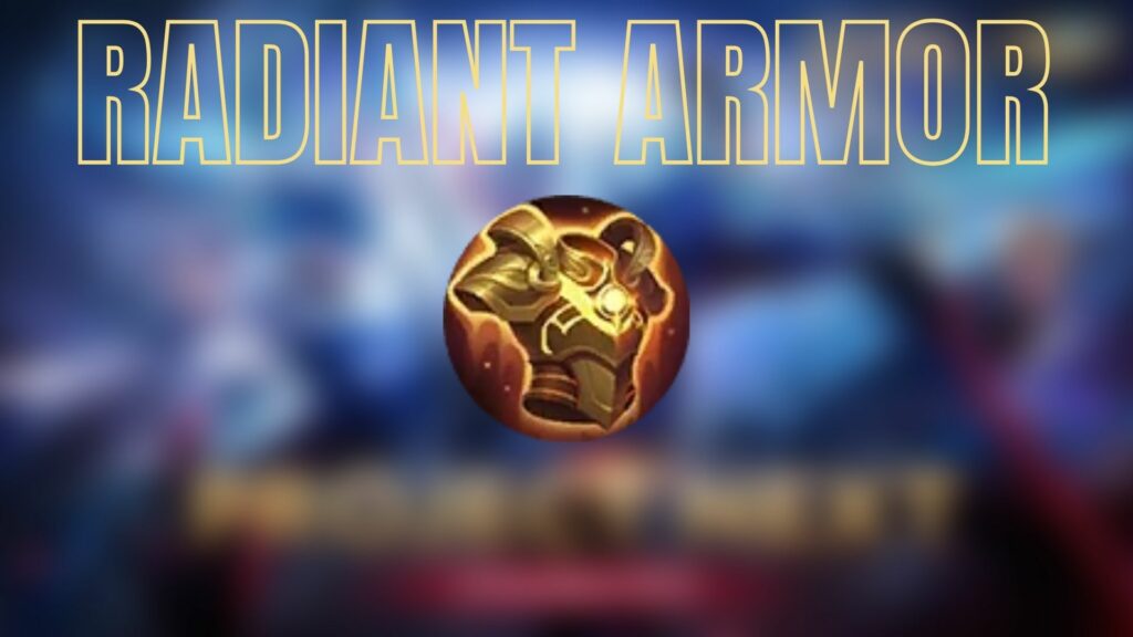 Mobile Legends: nuevo artículo Bang Bang para el parche 1.5.88, Radiant Armor