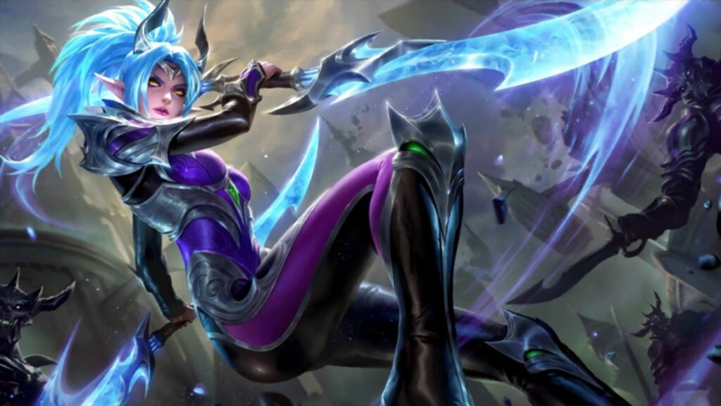 Mobile Legends: el parche 1.5.88 de Bang Bang revisó el arte de inicio de Karina