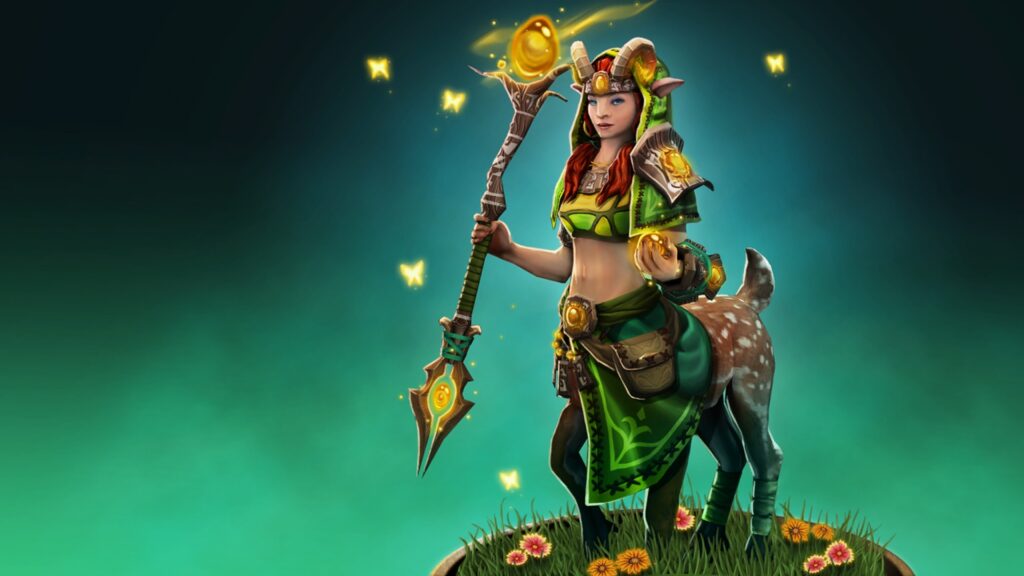 Dota 2 Enchantress Amberlight Raiment