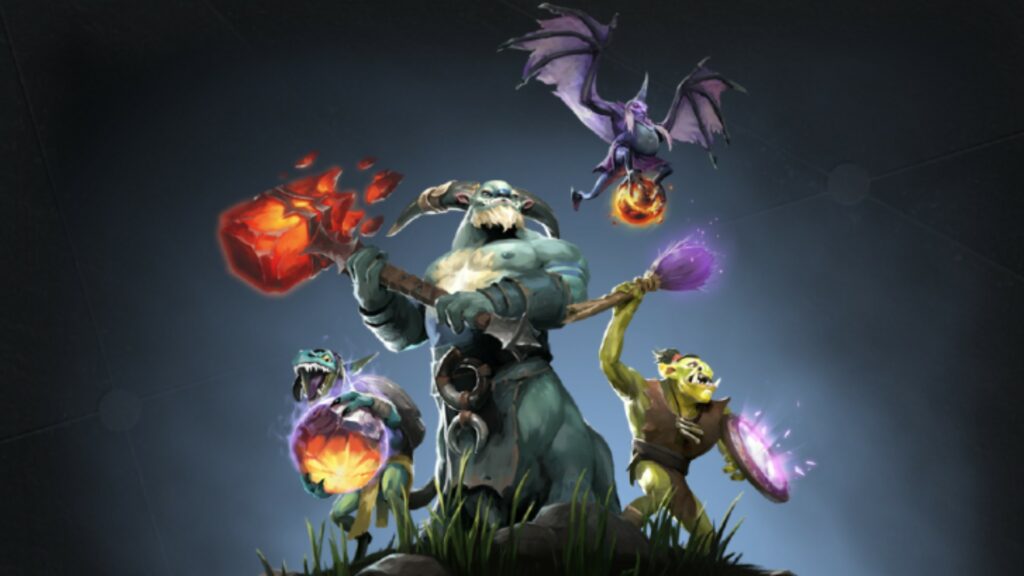 Dota 2 creeps neutrales y elementos neutrales