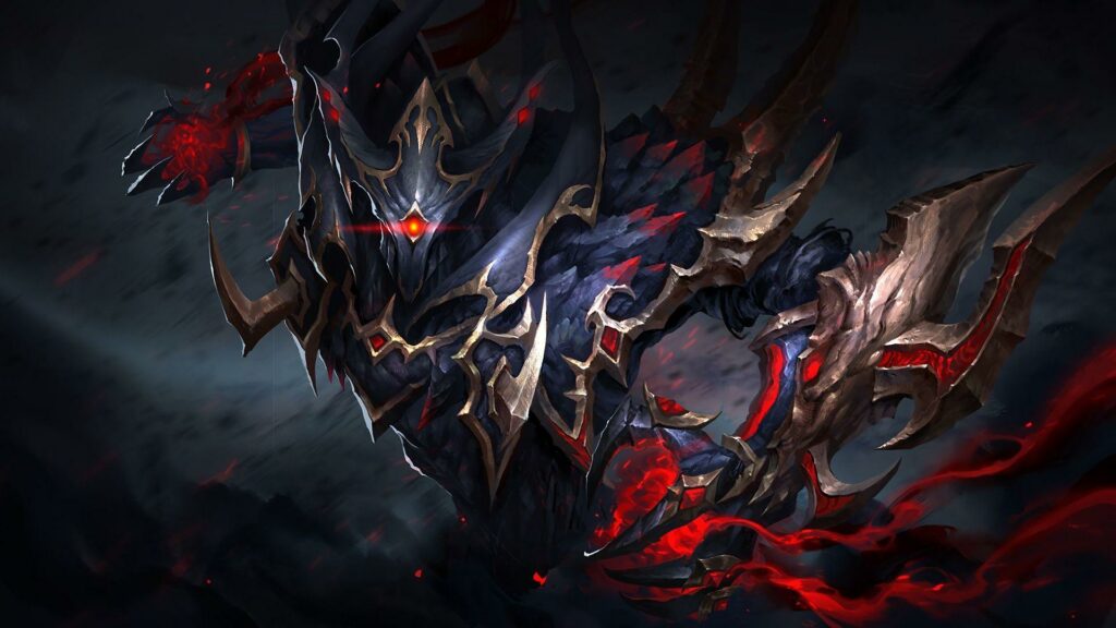 dota 2 shadow fiend concept art