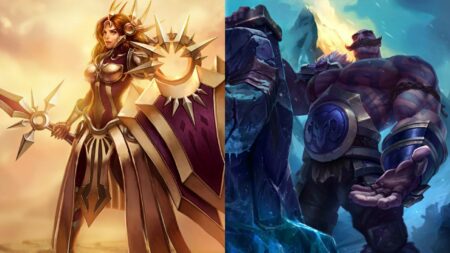 League of Legends support champions Leona and Braum