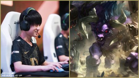 Royal Never Give Up support Ming and League of Legends champion Alistar