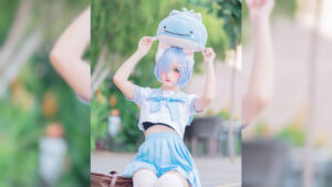 Cosplayer mais famosa do Japão faz homenagem a Rem de Re:Zero