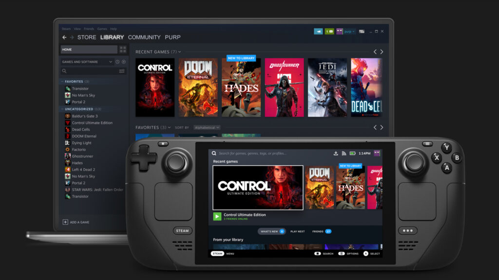 STEAM DECK : Nouvelle console portable, date, préco, specs Tout