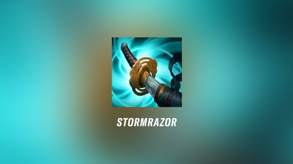 League of Legends: Wild Rift new item Stormrazor