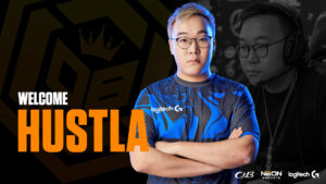 Dota 2 Hustla joins OB.Neon announcement