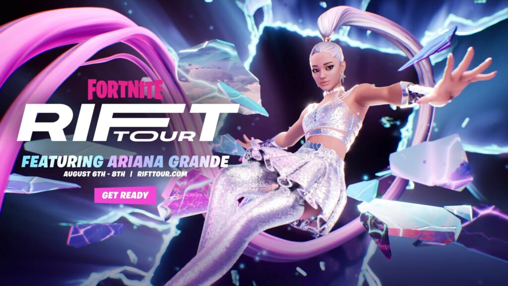 Femme Gaming  ARIANA GRANDE X FORTNITE RIFT TOUR