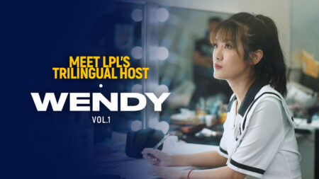 2021 LPL host, interviewer, and translator, Wendy