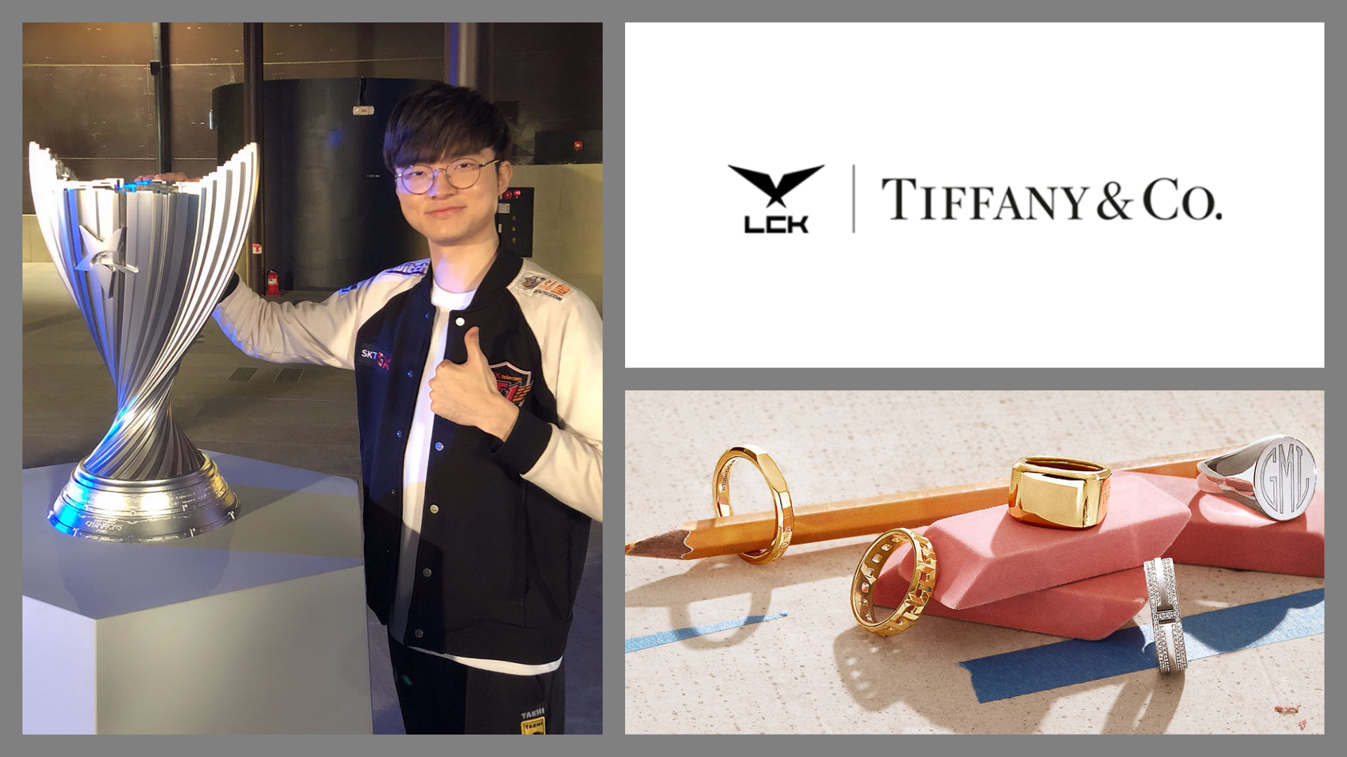Take a look at Tiffany and Co.'s gorgeous 2021 LCK Summer Finals rings