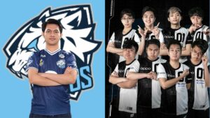 Mobile Legends: Bang Bang MPL ID S8 EVOS Legends player Wannn and MPL PH S8 team Blacklist International