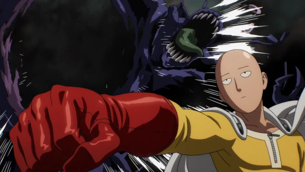 Saitama de One Punch Man es el personaje de anime más fuerte de todos los tiempos