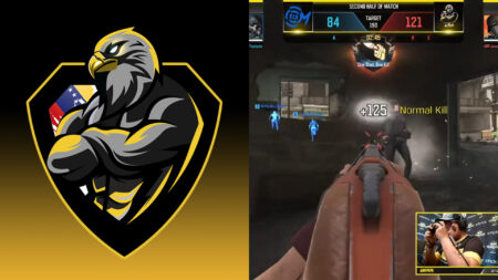 ARP Gaming logo and gameplay from the Call of Duty: Stage 4 NA Regional Playoffs