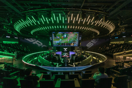 LoL Park, the LCK arena in South Korea, Seoul