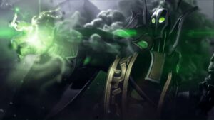 Rubick in the Dota 2 trailer