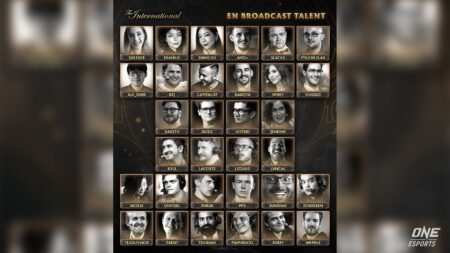 TI10 Talent for English broadcast
