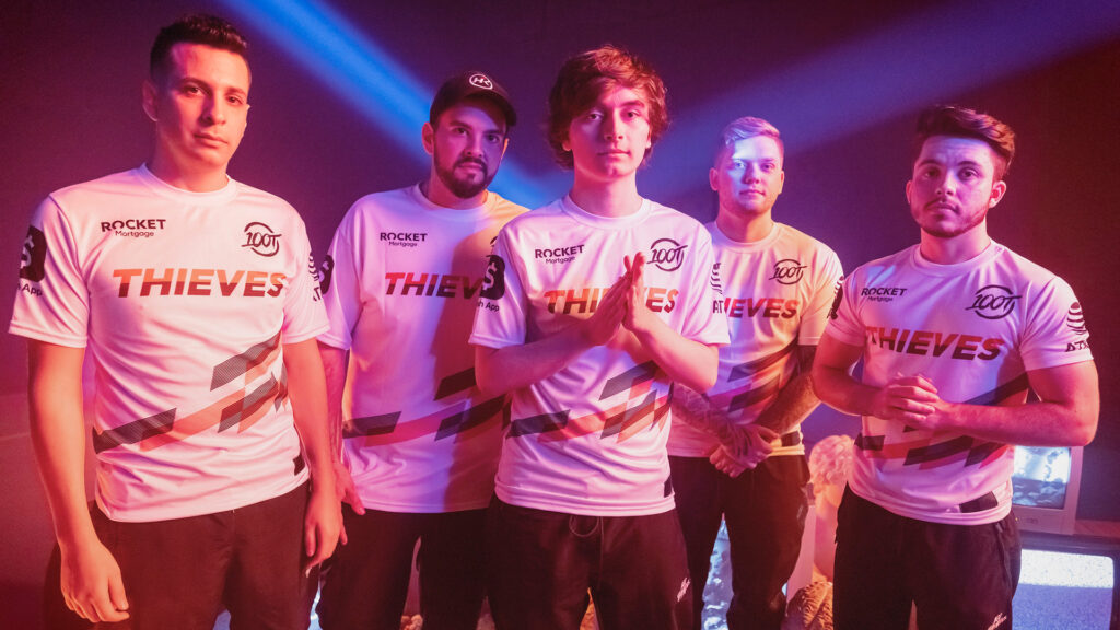 VALORANT squad wearing 100t 2021 Alternate Jersey : r/100thieves