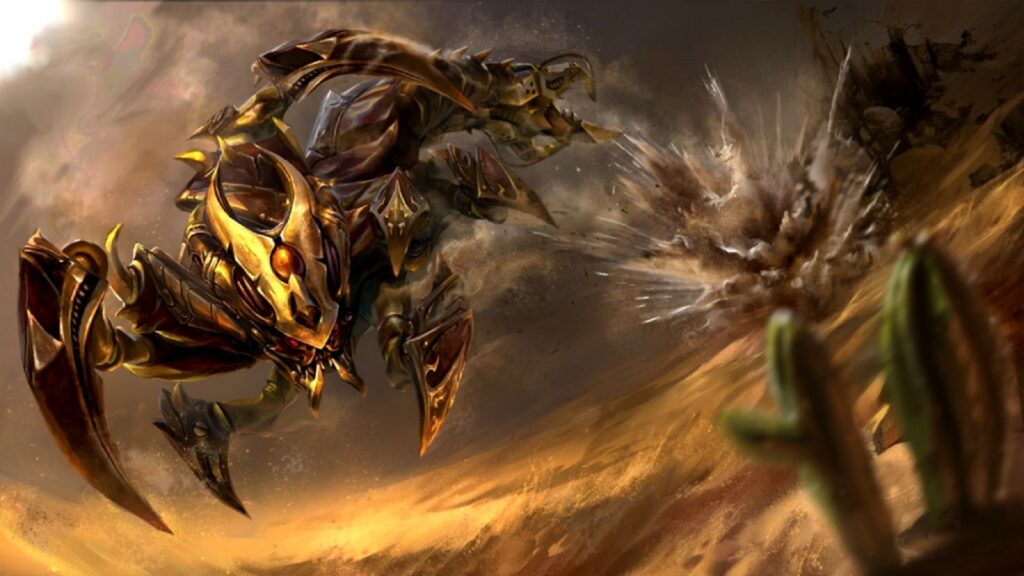 Molde Sand King Ironclad.  Uno de los mejores contadores de Beastmaster.