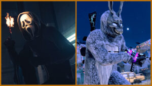 Ghostface and Frank The Rabbit for Call of Duty Warzone's The Haunting