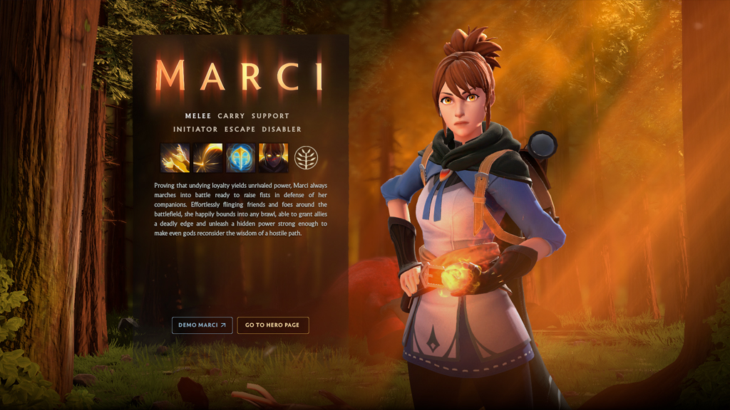 Disrupt enemy lines with Marci, now a playable hero in Dota 2 | ONE Esports