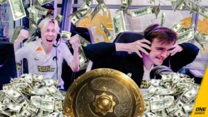 TI10 champions Team Spirit and their prize money from The International prize pool.