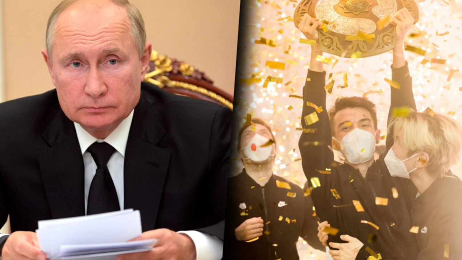 Anime Putin y los huerfanos