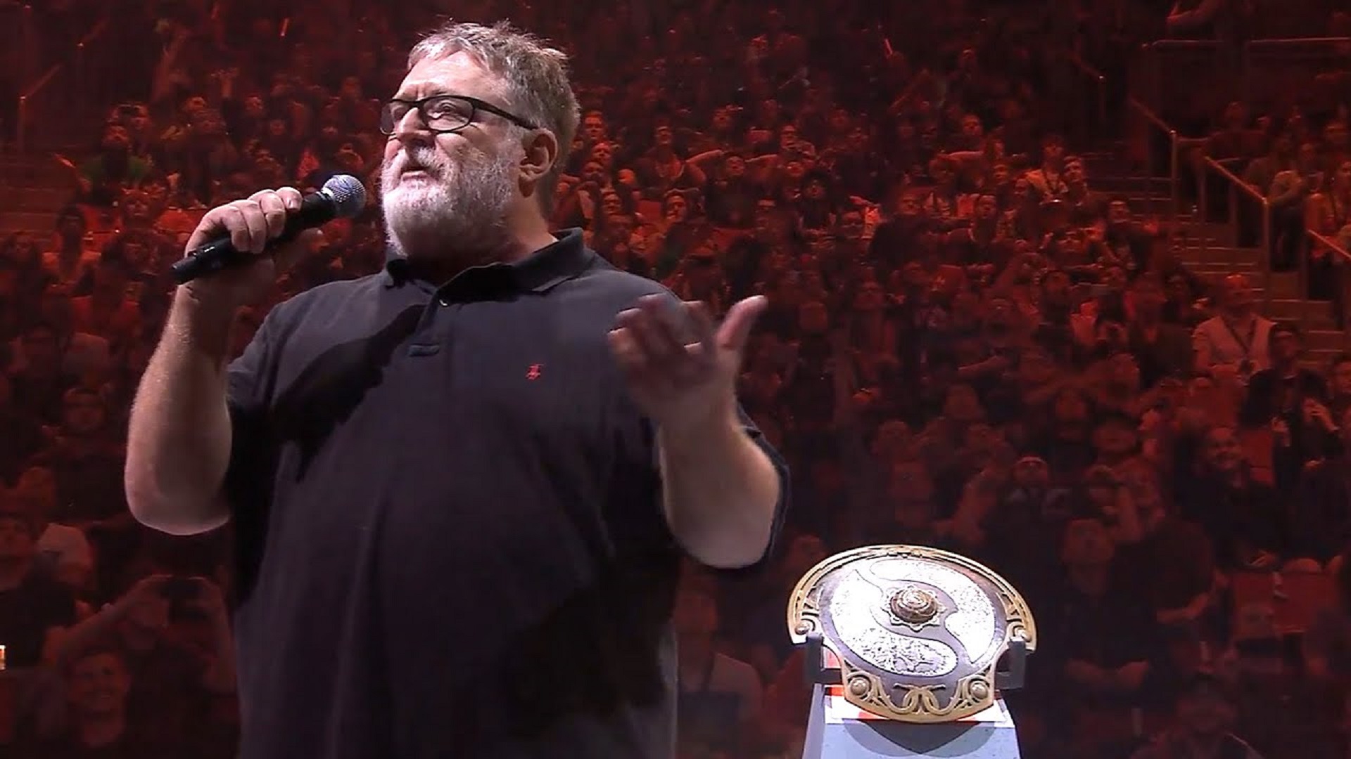 Gabe Newell fires Dota 2 host and production company during live tournament  – Destructoid
