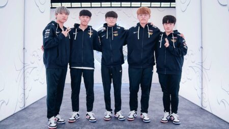 LCK third seed at Worlds 2021 T1 after they defeated Hanwha Life Esports in the quarterfinals