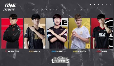 Gumayusi of T1, GALA of Royal Never Give Up, Ruler of Gen.G, Carzzy of MAD Lions, and Viper of Edward Gaming as the 5 best AD carry players to watch at Worlds 2021