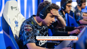 Bwipo on Fnatic's Worlds run: 'I was so frustrated with how it was handled' League of Legends player Bwipo expresses his frustration at Fnatic's management.