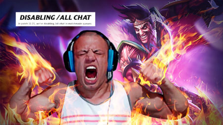 League of Legends streamer and content creator shares his thoughts about Riot Games' removal of the all chat feature.