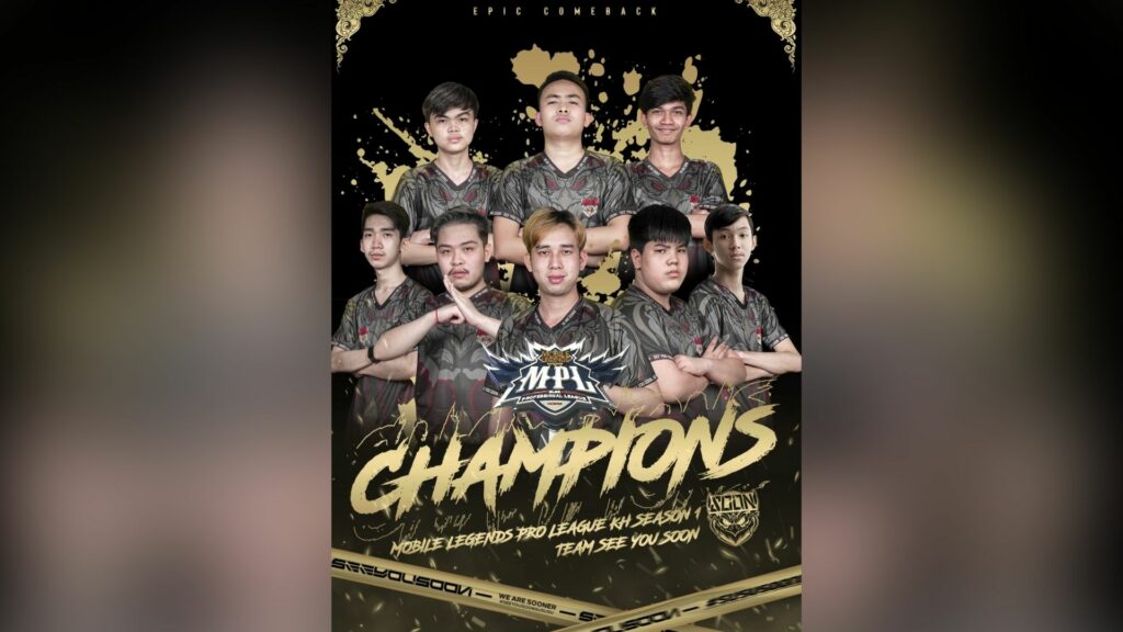 Mobile Legends: Bang Bang Professional League Cambodia Season 1 (MPL KH Season 1) champions, SeeYouSoon