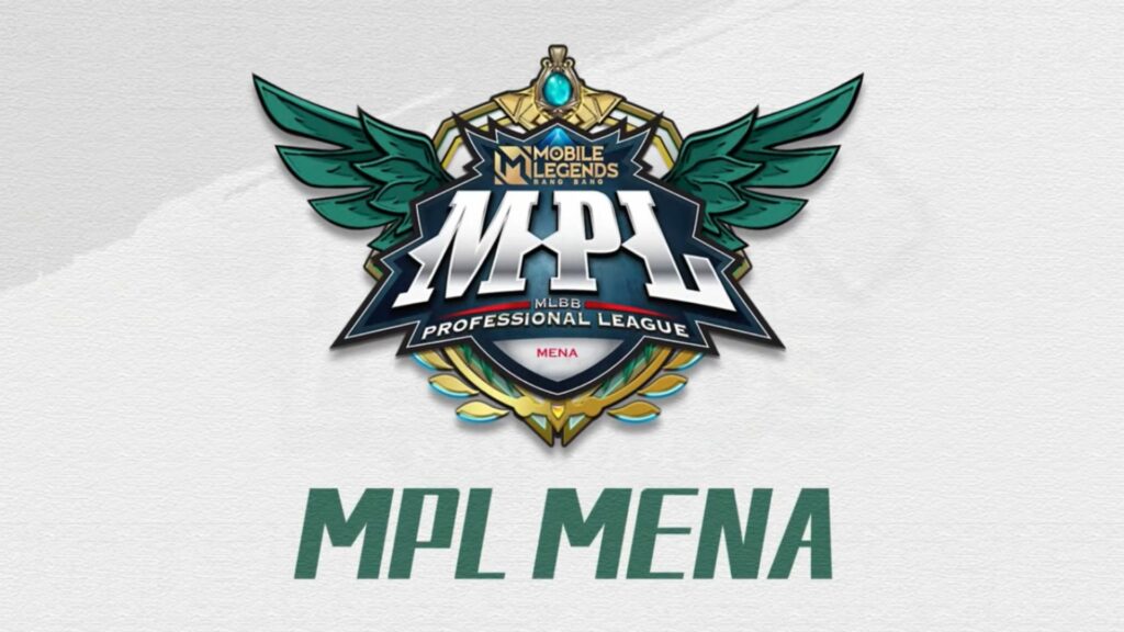 Mobile Legends: Logotipo oficial de Bang Bang Professional League Medio Oriente y África del Norte (MPL MENA Primavera 2022)