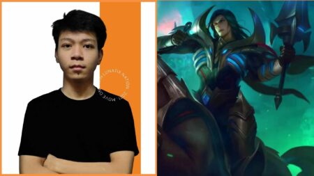 Mobile Legends: Bang Bang Professional League Malaysia Season 8 (MPL MY Season 8) Orange Esports' LinkEzaa with jungle Leomord