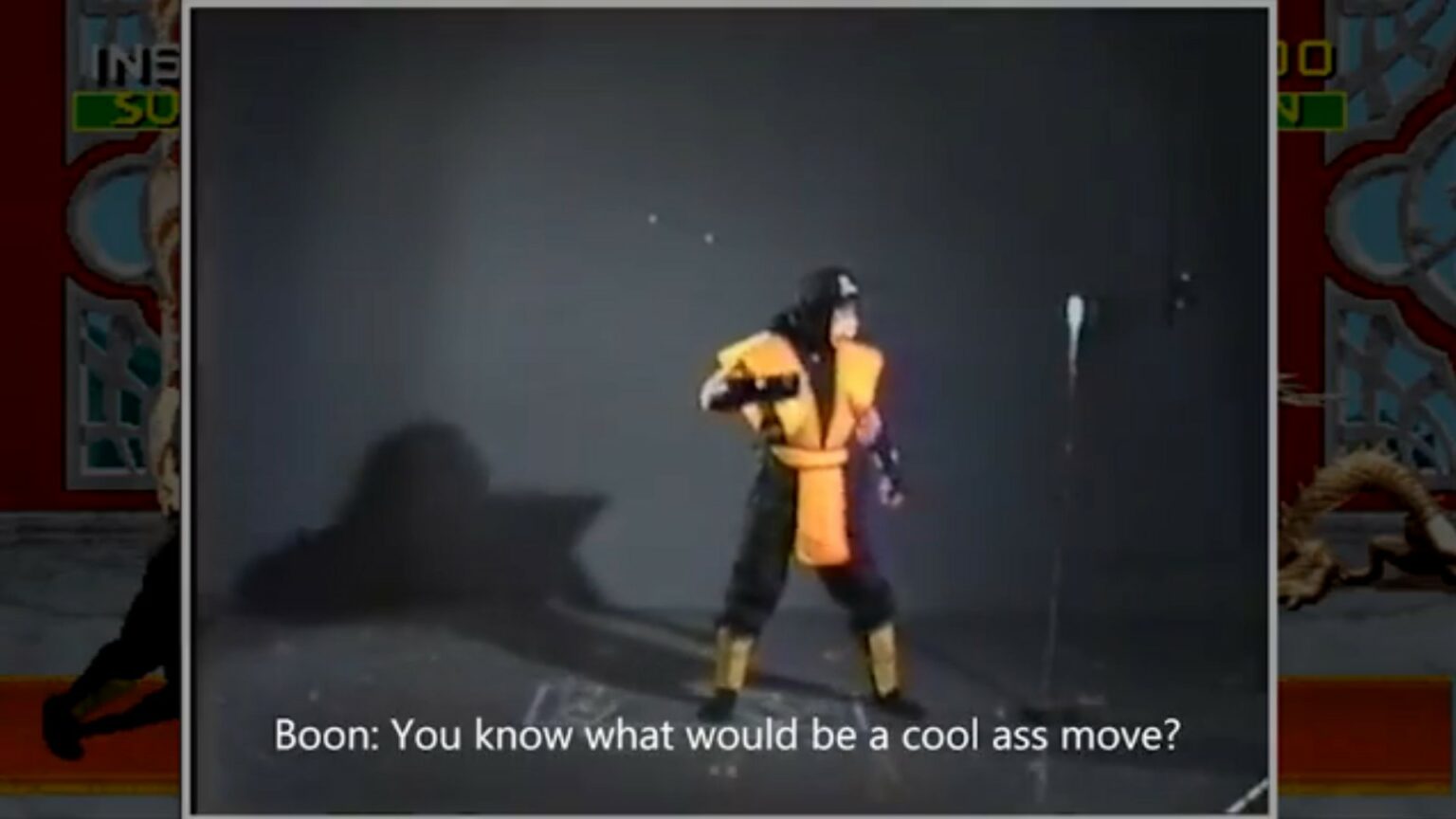 Witness the moment Scorpion's iconic spear move was created ONE Esports