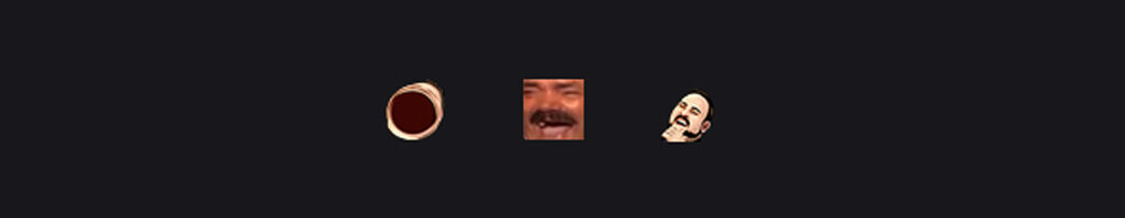 Twitch OMEGALUL, KEKW, LUL emotes