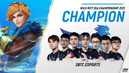 SBTC Esports are the champions of the 2021 Wild Rift SEA Championship