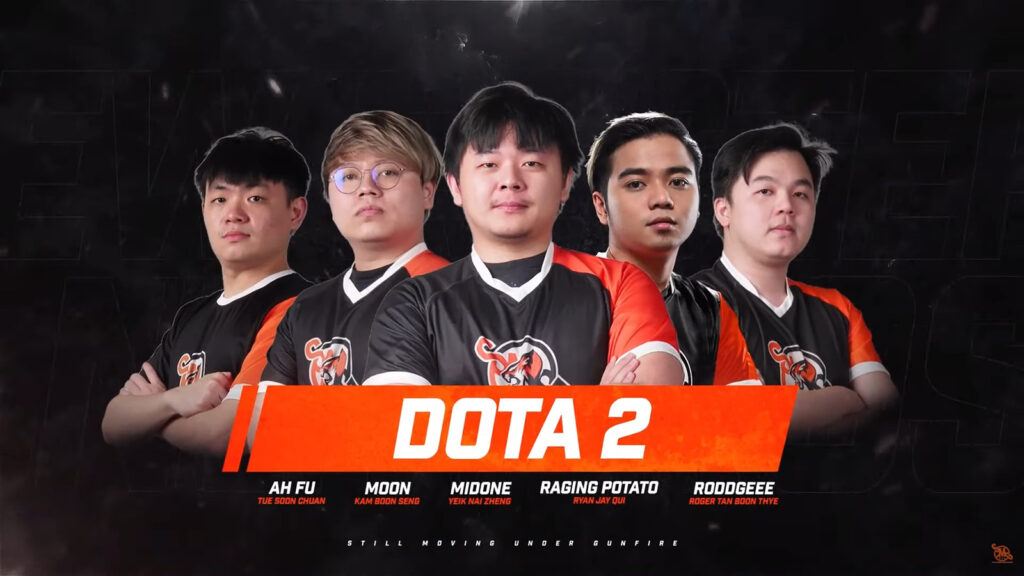 Quincy Crew's Dota 2 roster washout EternalEnvy's Black N Yellow Dota 2  roster in DPC Season 2