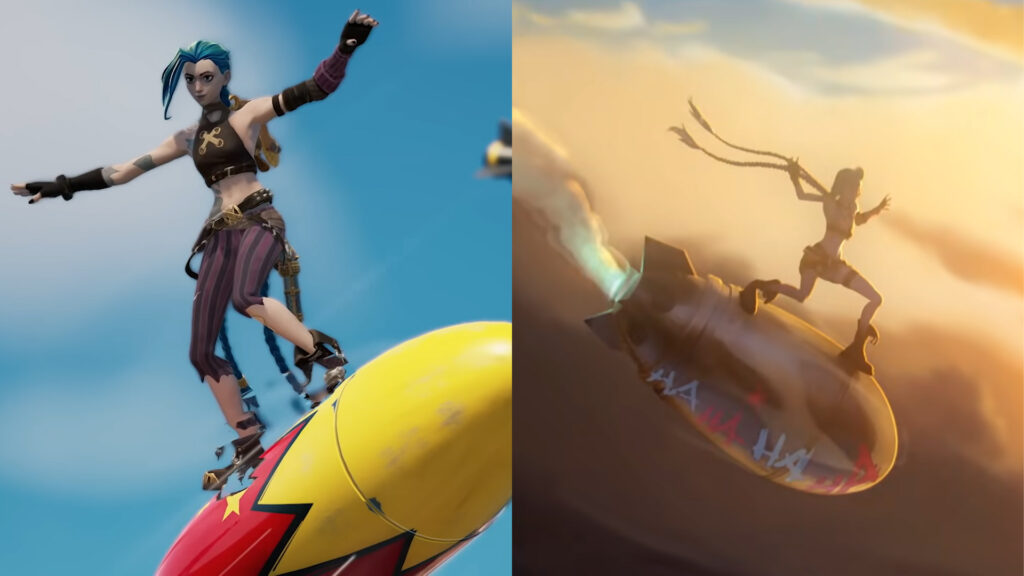 Jinx is coming to Fortnite in Epic / Riot colab