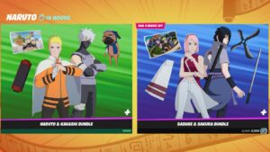 Naruto's Rivals Join Team 7 in Fortnite